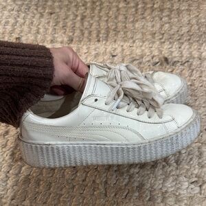 Rihanna FENTY CREEPERS - Puma - Women's Off-White Platform Sneakers